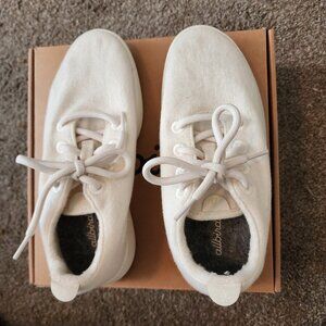 Women's Allbirds Wool Runner Natural White - Size 7